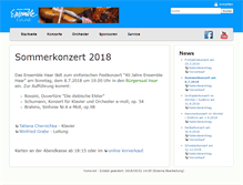 Tablet Screenshot of ensemblehaar.de